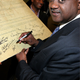 George Curry during press conference unveiling AIDS in Black Face: 25 Years of an Epidemic on June 5, 2006, at the Open Society Institute in New York City
Tim Grant/WireImage for BET Productions